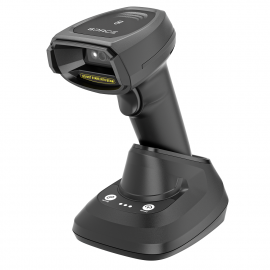 Сканер штрих-кода SPACE 2024RC 2D-BT ручной, беспроводной, USB (черный)